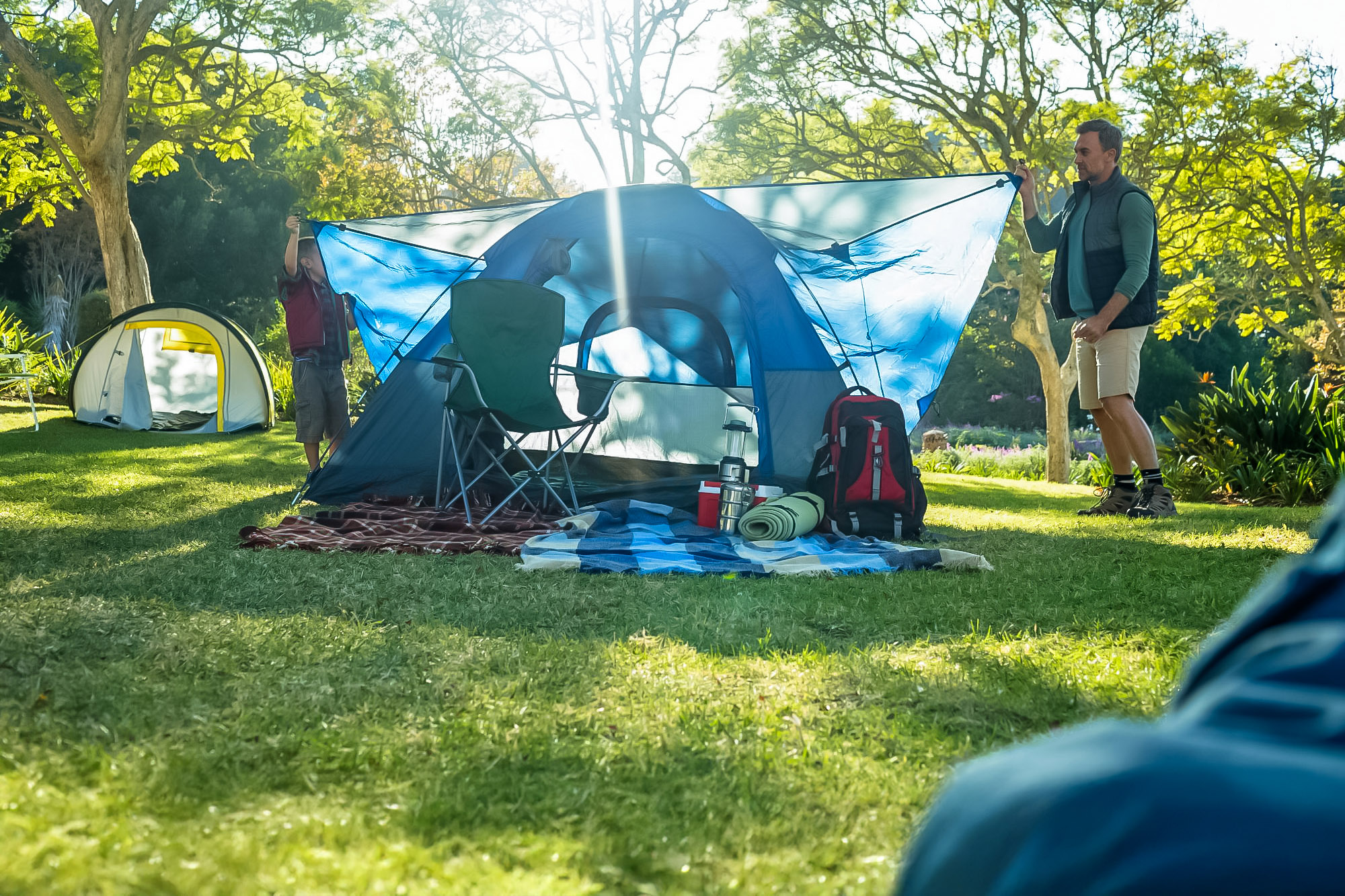 comment installer une tente en camping