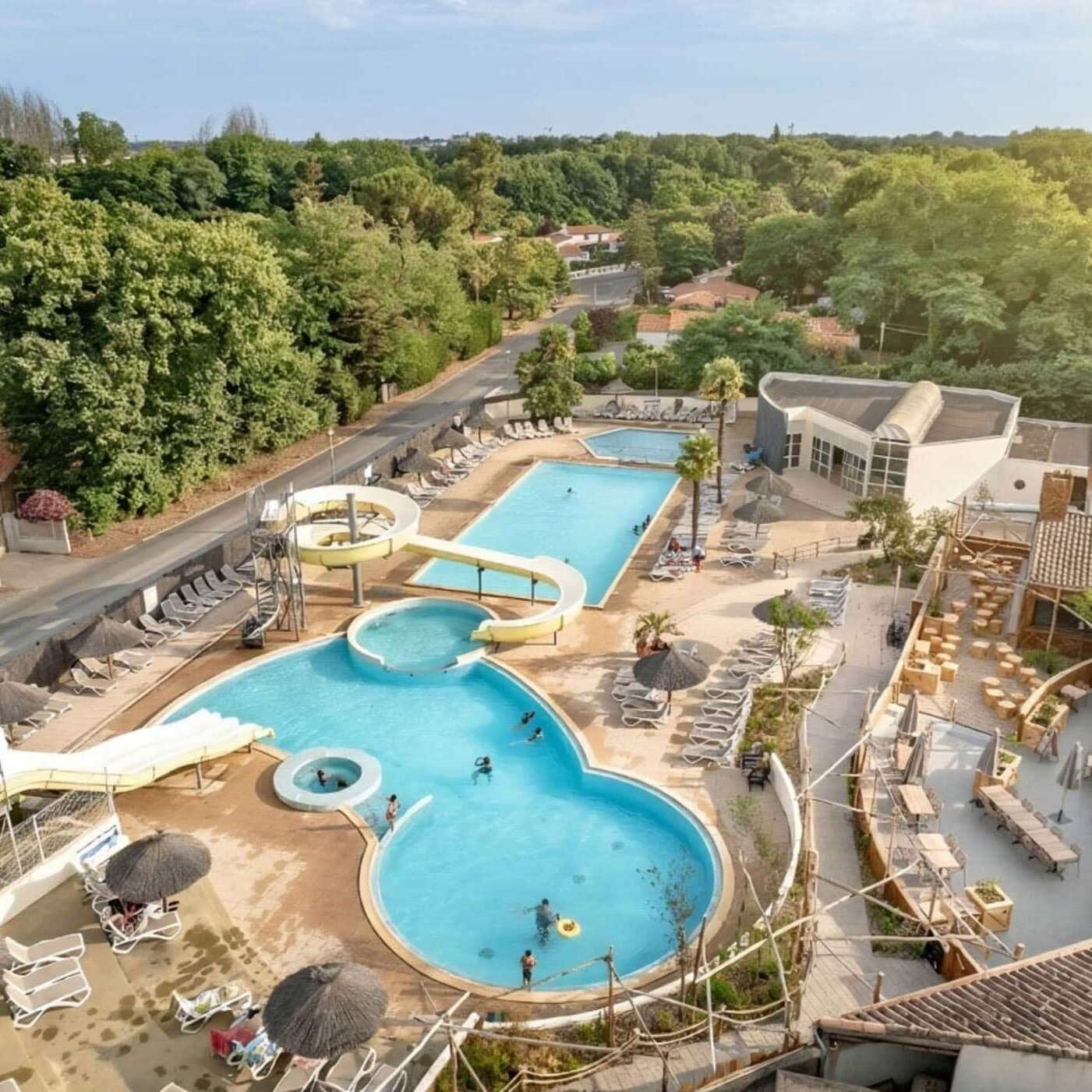 camping avec parc aquatique vendee