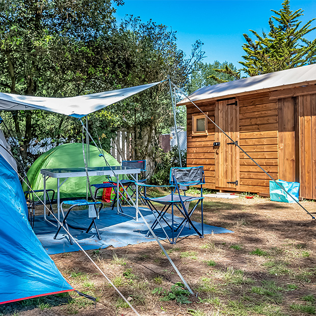 location emplacement sanitaire privatif vendee