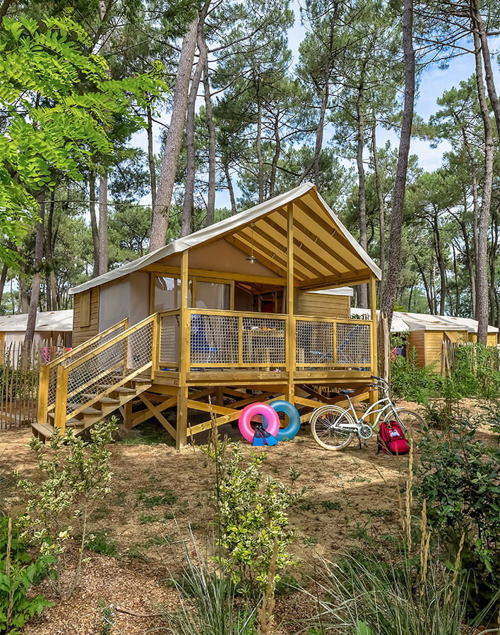 logement chaleureux sur pilotis