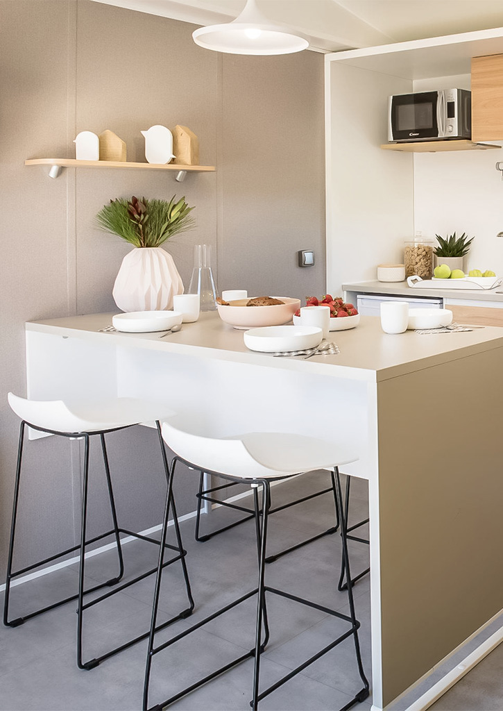 mobil home tout equipe